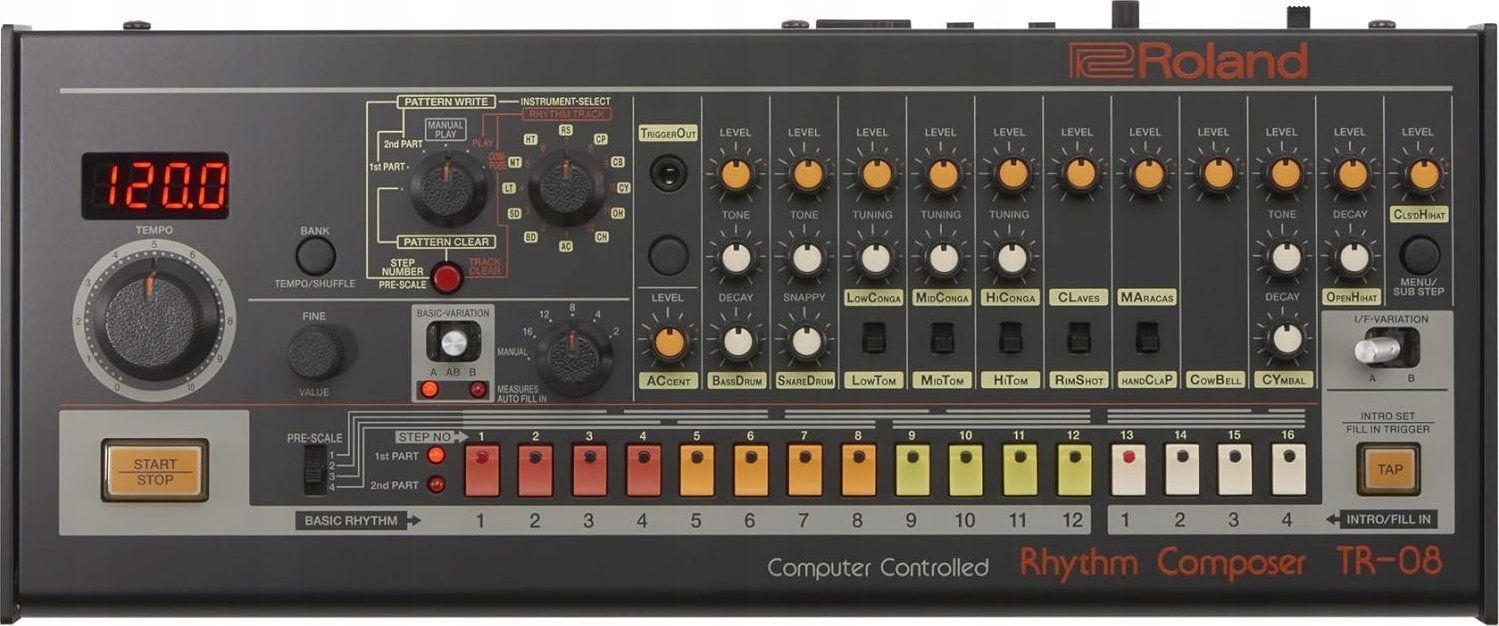 ROLAND Automat perkusyjny Roland TR-08 Boutique MODUŁ Rhythm Composer