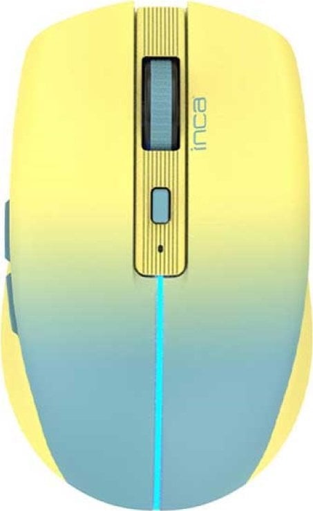 Mysz Inca INCA Maus IWM-511RS 1600 DPI,Wrls & BT,6D Taste, Gelb