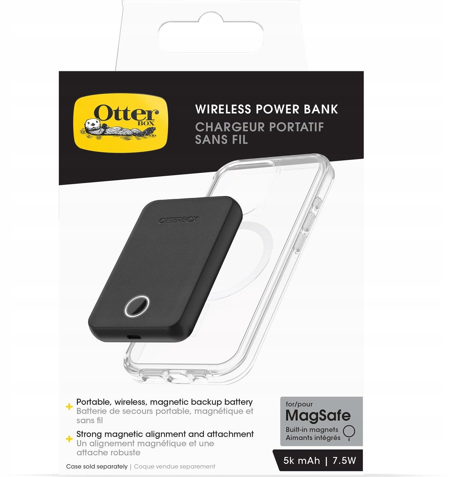 OtterBox Wireless PowerBank -MagSafe 5K MAH (7.5W) USB-C black