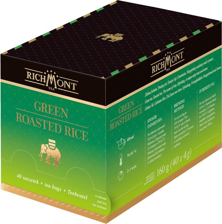Richmont Herbata zielona Green Roasted Rice 40 saszetek