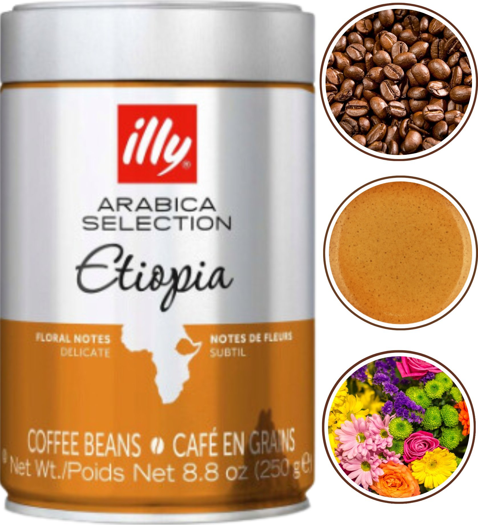 Kawa ziarnista illy Arabica Selection Ethiopia 250 g