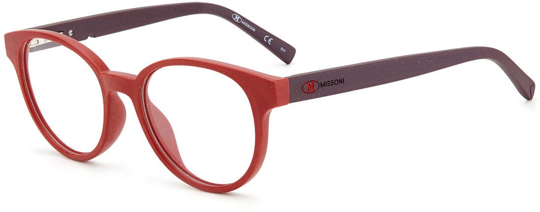 Ramki do okularów Missoni MMI-0109-TN-0Z3 Czerwony 48 mm