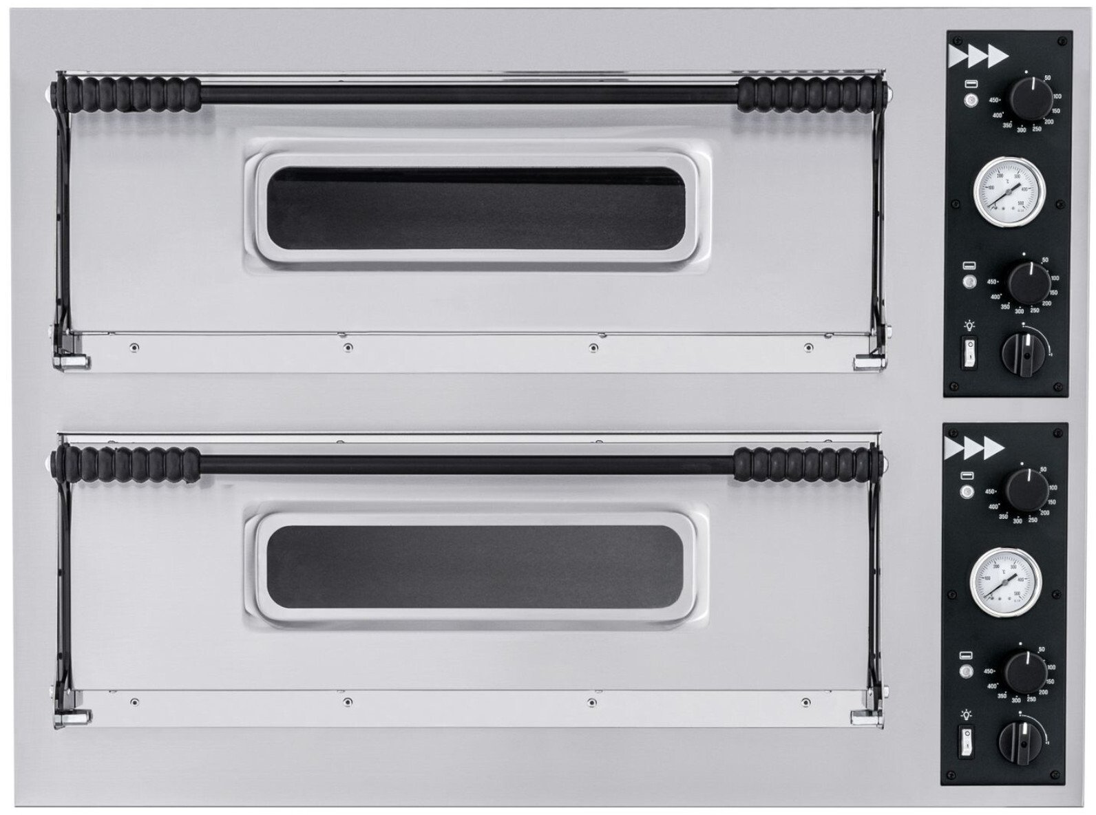 Hendi Piec do pizzy 2- komorowy Basic XL 44 8 pizz 400 V 12000 W