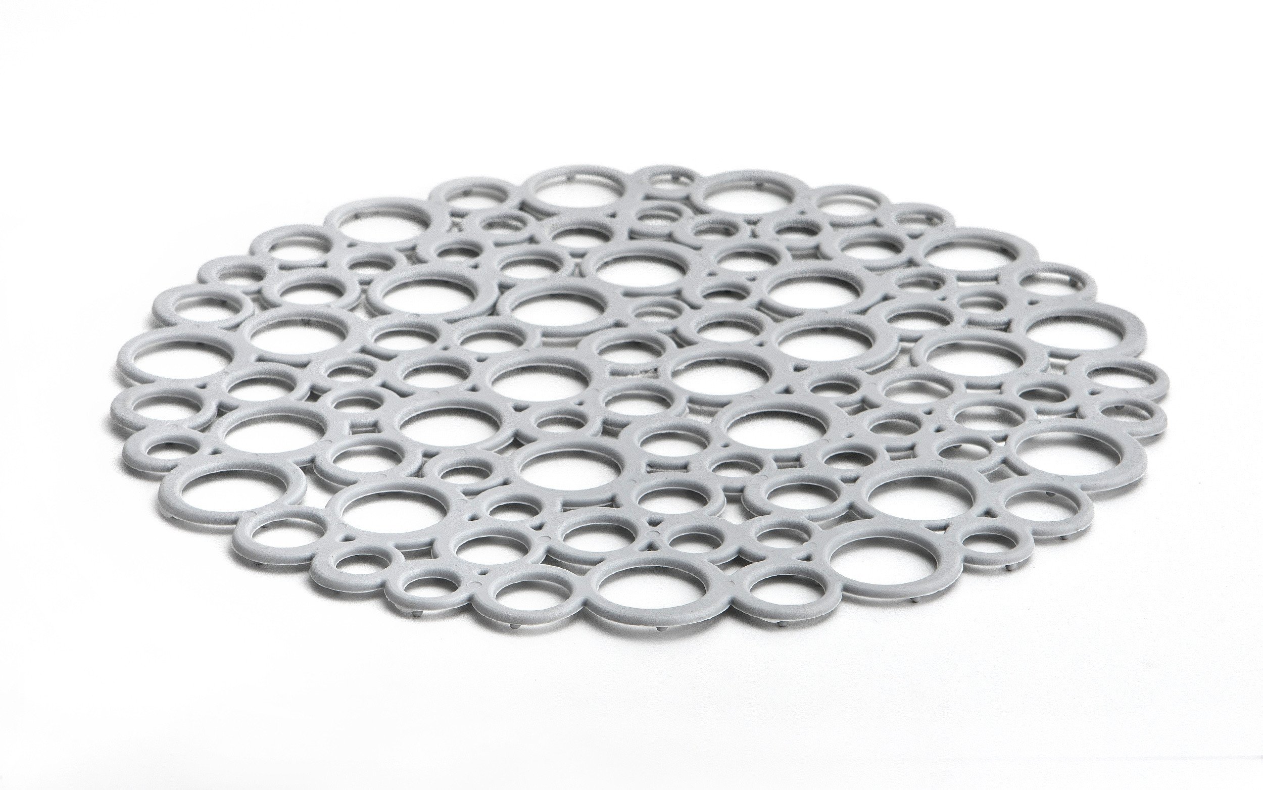 Mata do zlewu 30 cm Pratic szara bąbelki