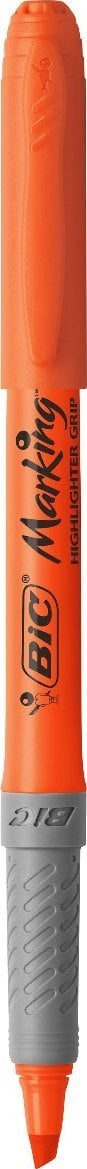 Bic BIC Brite Liner Grip, 12 pc(s), Orange, Chisel tip, Grey, Orange, Round, Water-based ink