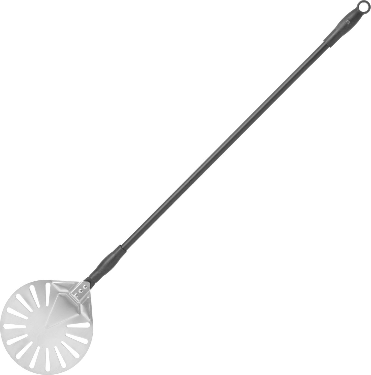 Hendi Łopata do pizzy z ruchomym uchwytem perforowana okrągła nierdzewna śr. 230 mm dł. 1200 mm - Hendi 617199 Łopata do pizzy z ruchomym uchwytem per