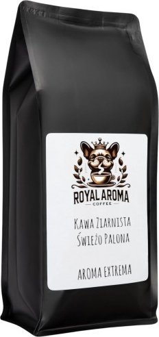 Kawa Ziarnista Aroma Extrema 500g 100% Robusta Świeżo Palona Royal Aroma Coffee
