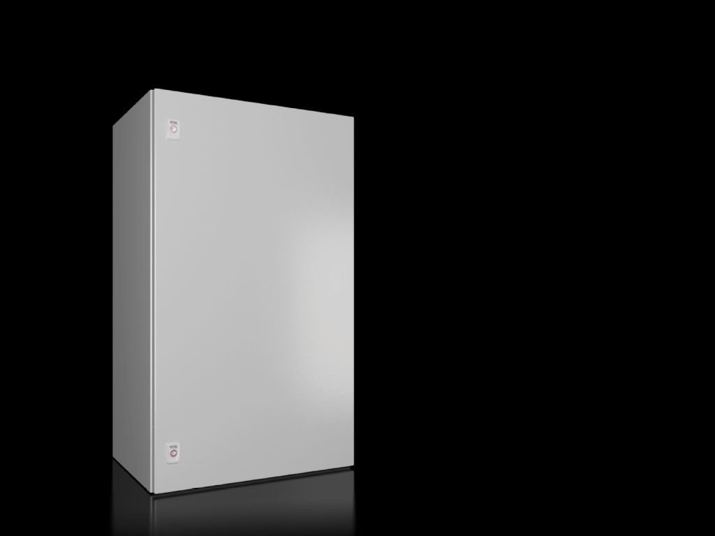 Rittal AX Obudowa kompaktowa 600x1000x400 mm blacha stalowa z pł. mont. jednodrzwiowa 2 zamki dźwigienkowe 1091.000