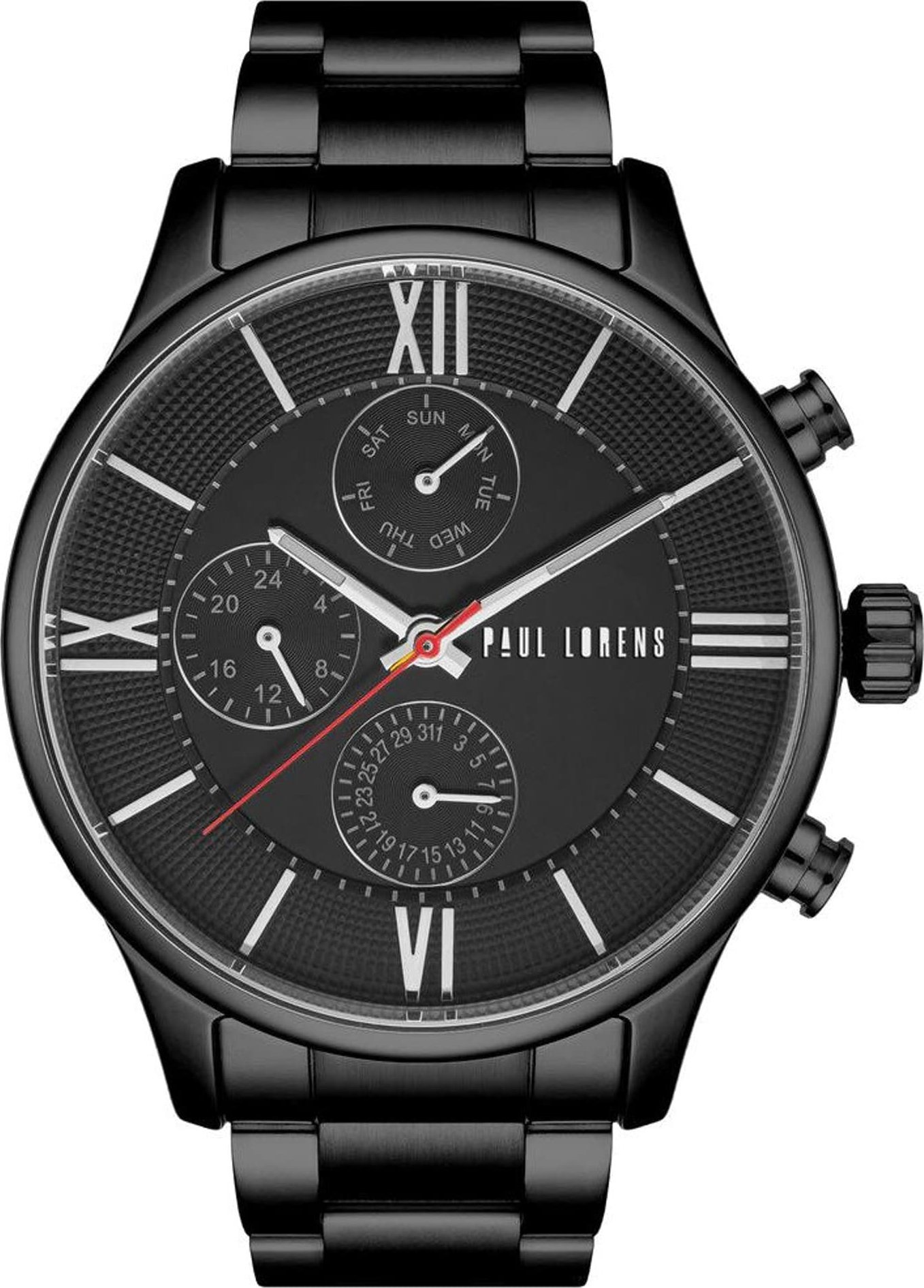 Zegarek Paul Lorens ZEGAREK MĘSKI PAUL LORENS - PL11652B6-1A5 (zg356d) + BOX
