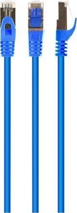Gembird GEMBIRD PP6A-LSZHCU-B-3M patchcord RJ45 cat.6A SFTP LSZH 3m niebieski