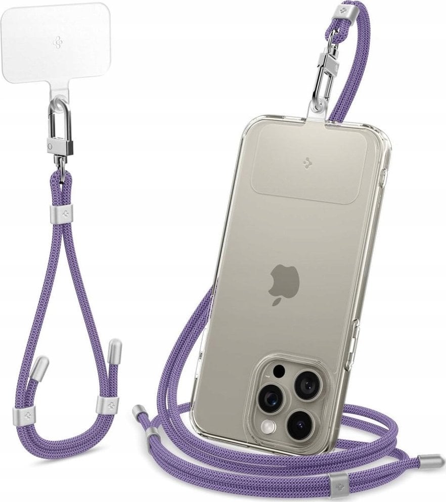 Spigen SPIGEN UNIVERSAL STRAP SET CROSSBODY & WRIST DEEP PURPLE