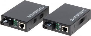 Konwerter światłowodowy MEDIA KONWERTER JEDNOMODOWY OM1-SM KOMPLET TXRX