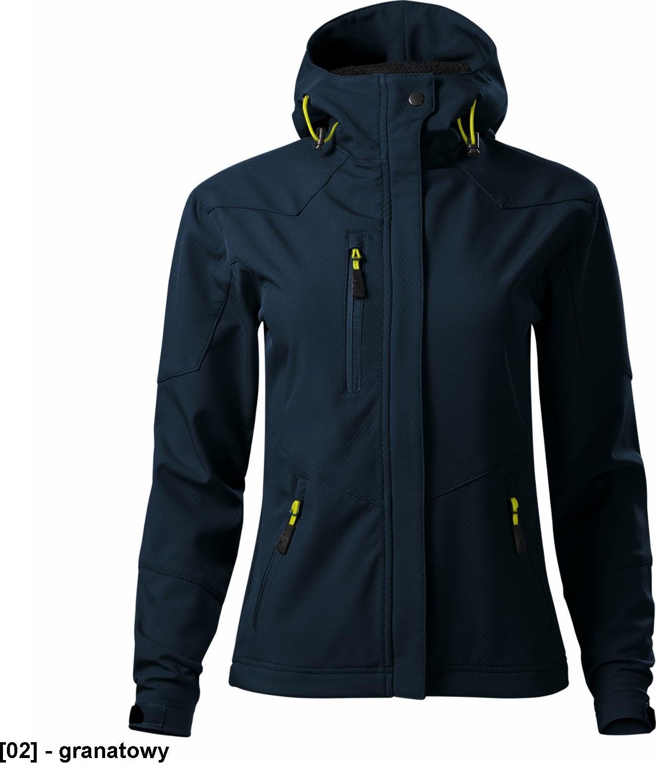 MALFINI Nano 532 - ADLER - Softshell kurtka damska, 280 g/m, 100% poliester, - granatowy M