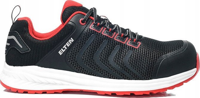 Sourcing Shoes ELTEN Livas black red low ESD S1P, black 44