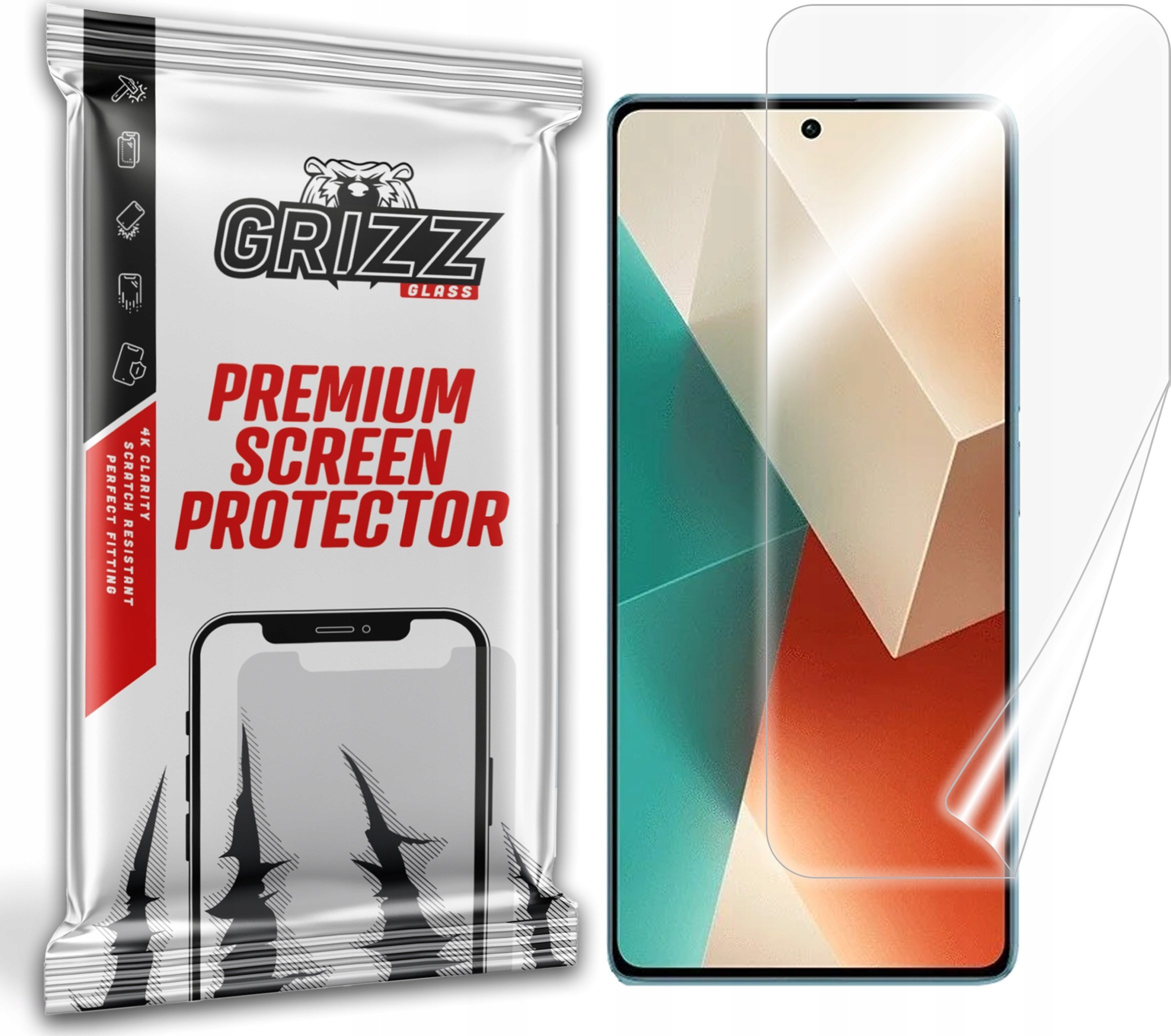 GrizzGlass Folia ceramiczna GrizzGlass CeramicFilm do Xiaomi Redmi Note 13 5G
