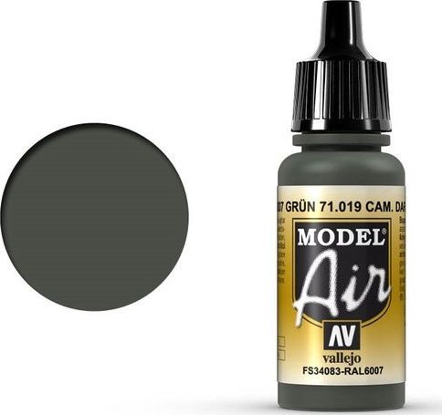 Vallejo Vallejo Model Air Camouflage Dark Green 71.019 uniwersalny