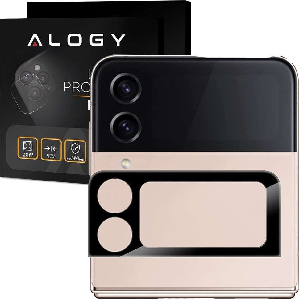Alogy Alogy Lens Protector PRO+ Metalowa osłonka aparatu na obiektyw do Samsung Galaxy Z Flip 4 uniwersalny