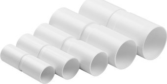 Triton Złączka do rur elektroinstalacyjnych sztywna, prosta BIAŁY ZPL-16 (1szt.)