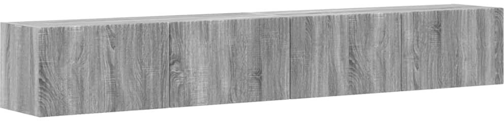 vidaXL Szafka pod telewizor 2 pcs Szary 60 x 31 x 29.5 cm