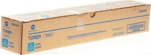 Toner Konica Minolta TN-321 Cyan Oryginał (A33K450)