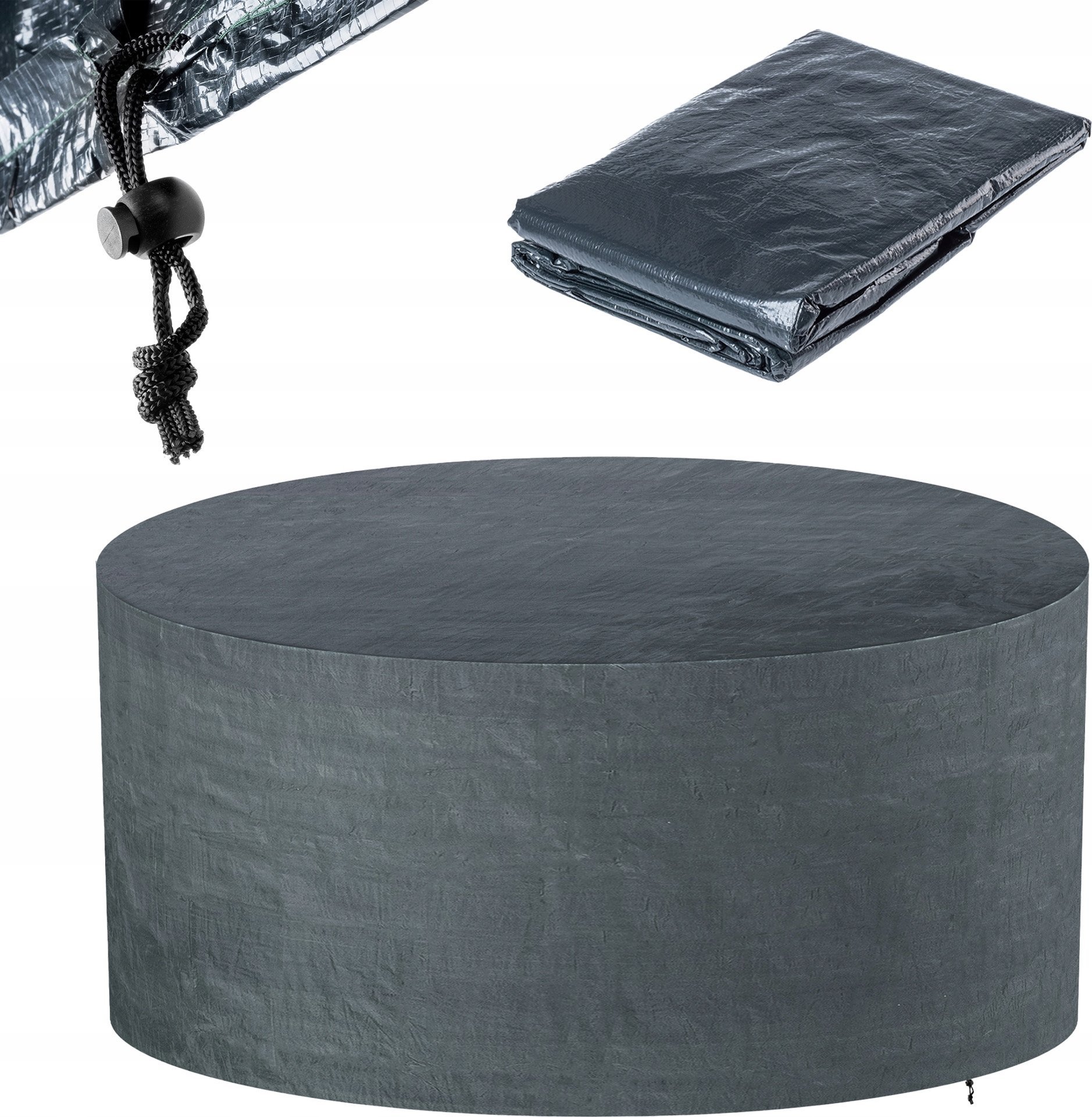 Plandeka Kadax KADAX Pokrowiec Plandeka Na meble Ogrodowe 190x190x85cm Stół Wodoodporny