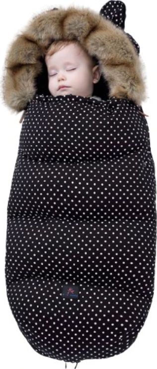 Pan i Pani Gadżet Śpiworek do wózka dla dzieci z futerkiem