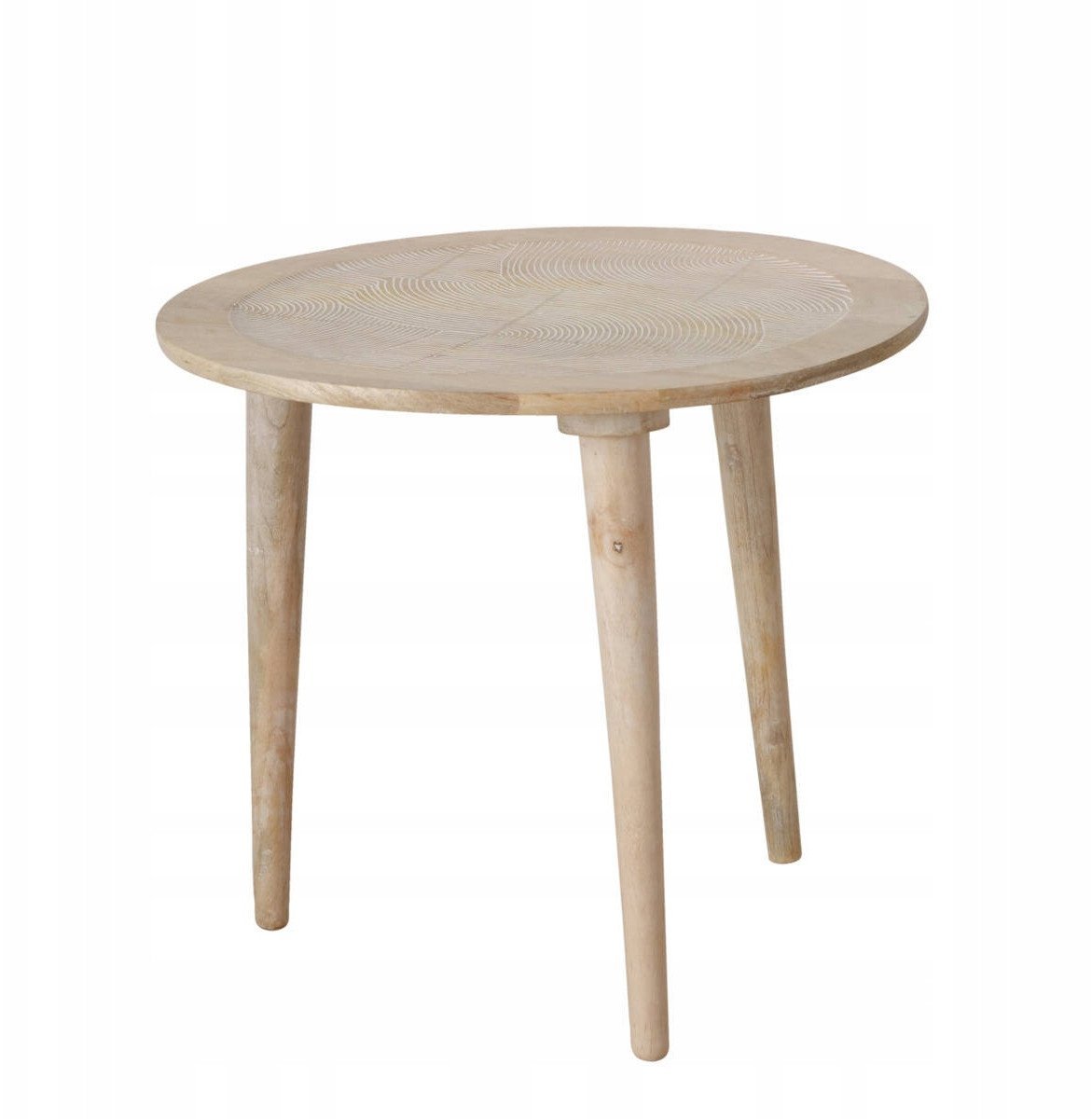 Stolik kawowy z drewna mango NORSKA, wys. 47 cm