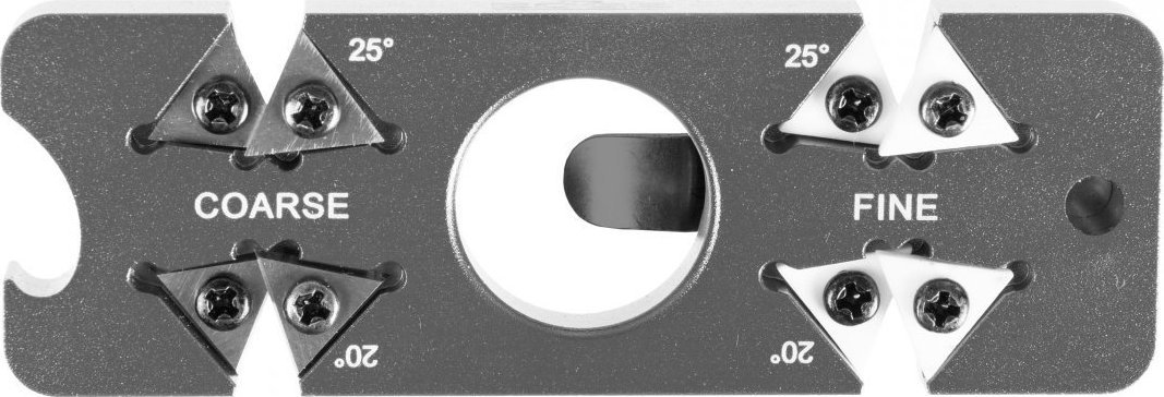 The Edge Ostrzałka do noży THE EDGE edcSHARP srebrna