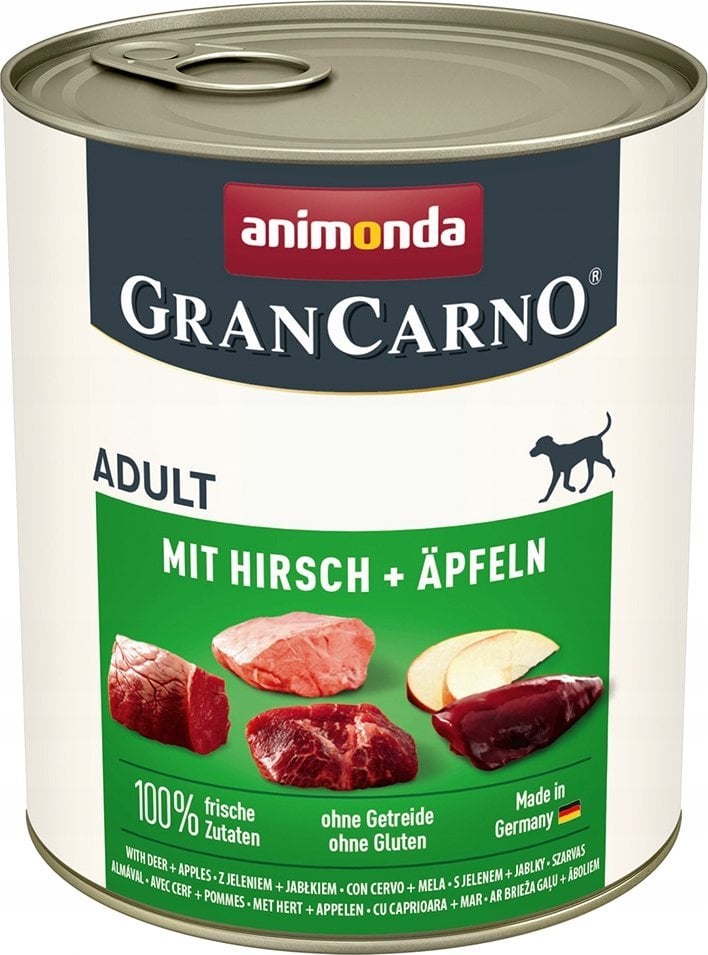 Animonda ANIMONDA GranCarno Adult with Deer and Apple 800g