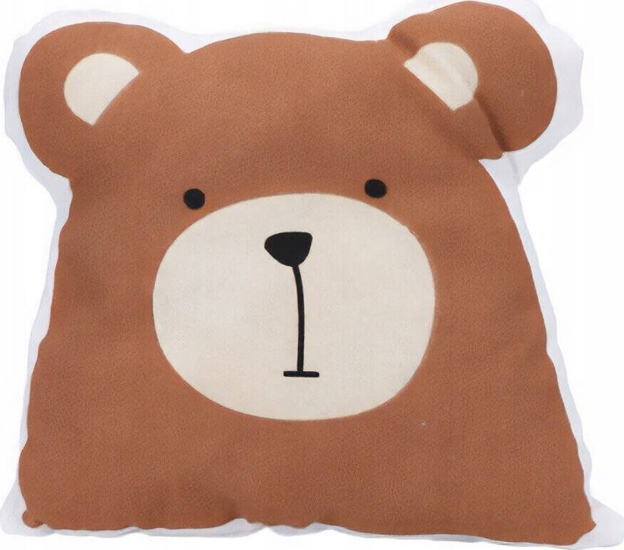 Poduszka dziecięca zwierzę z uszami, bawełna, 35 x 40 cm