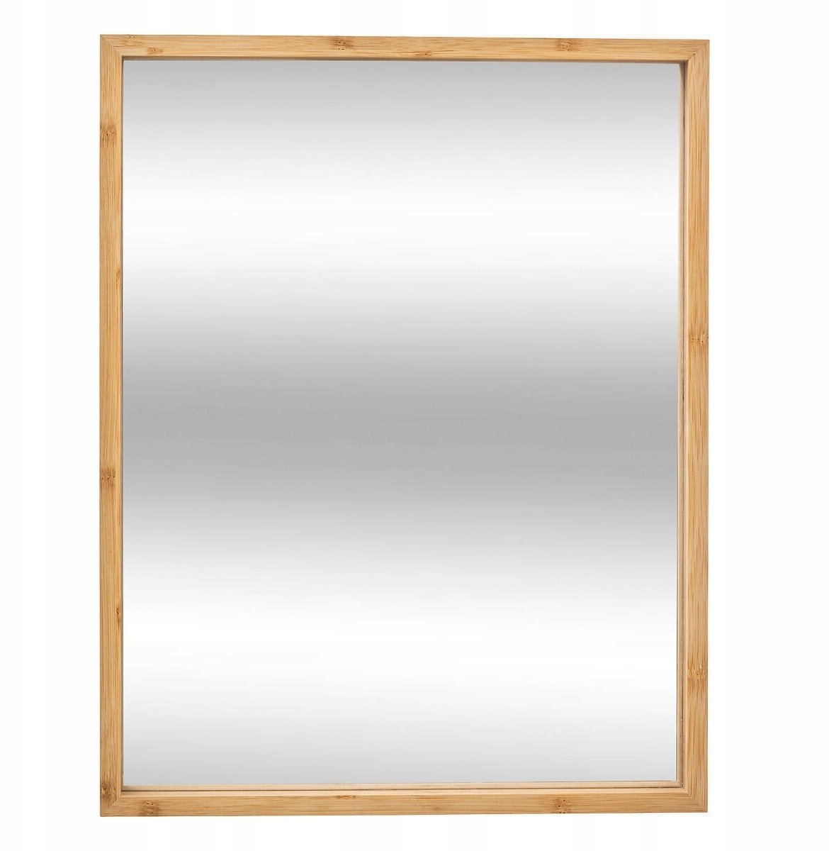 Lustro 5five Lustro łazienkowe w bambusowej ramie, 34 x 44 cm