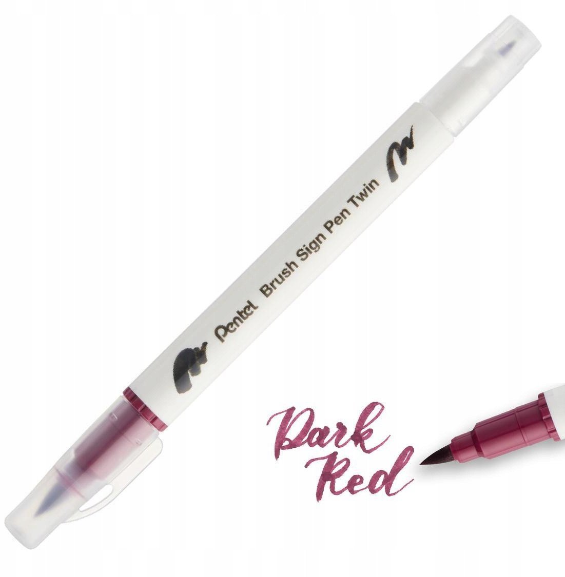Pisak pędzelkowy Pentel Brush Sign Pen Twin SESW30