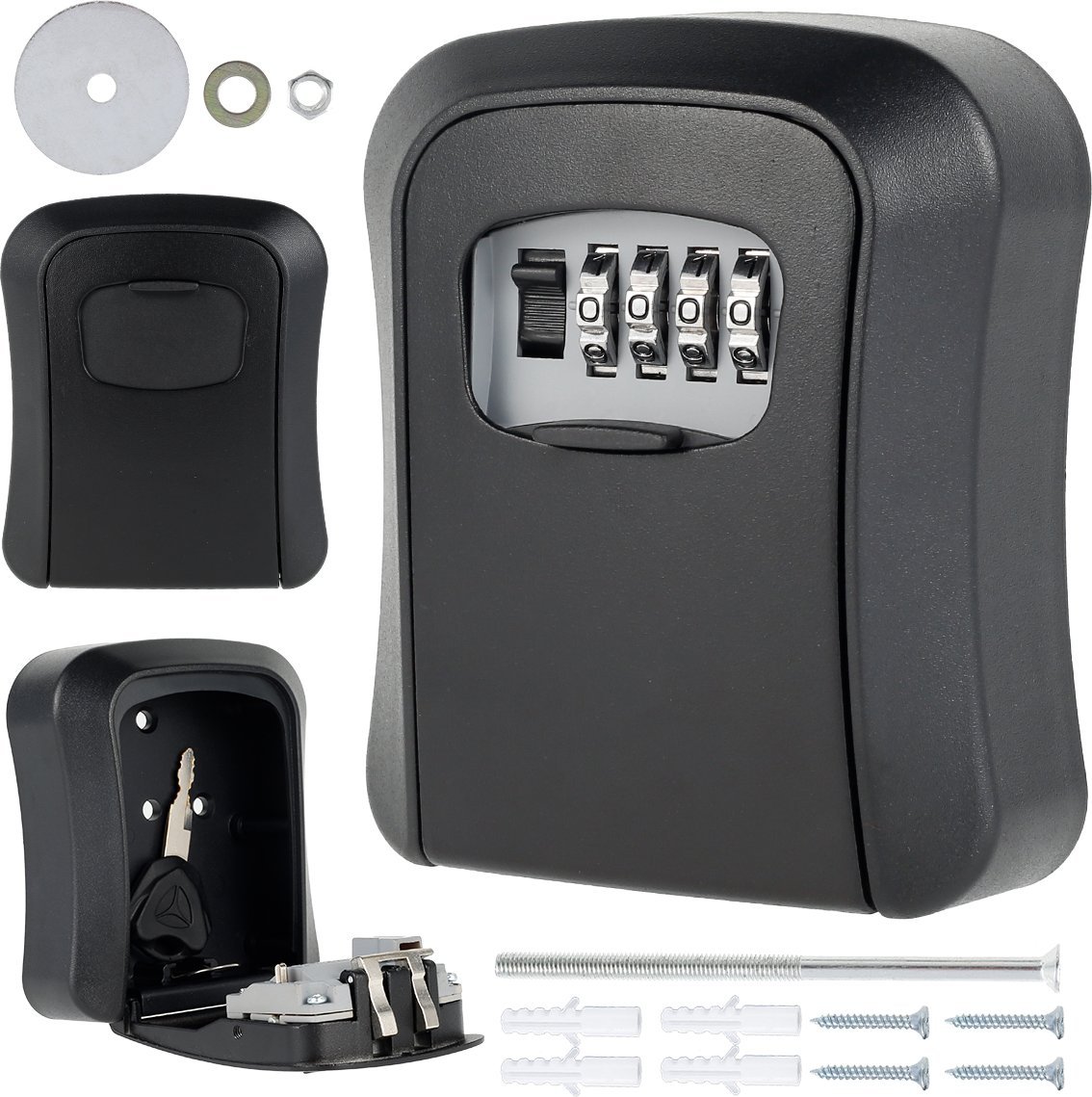 SKRZYNKA NA KLUCZE MAŁA KBX-02 CZARNA