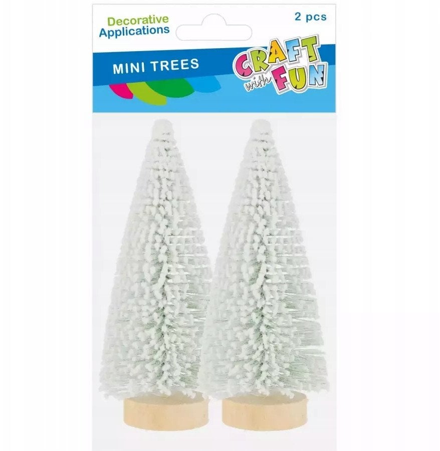 OZDOBA BN CHOINKA 15CM 2SZT ZIEL CF PBH 6/72