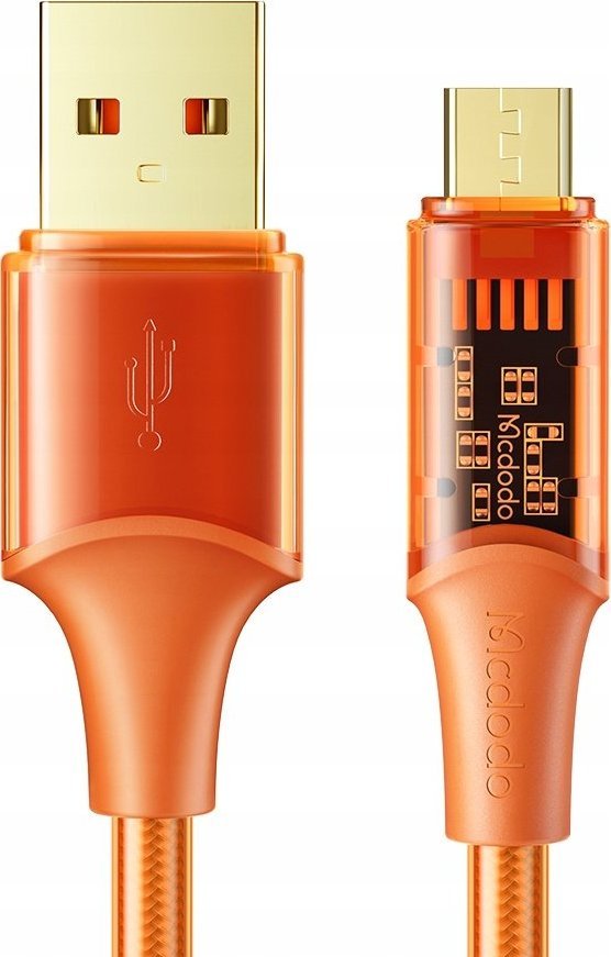 Kabel USB Mcdodo USB-A - microUSB 1.2 m Pomarańczowy