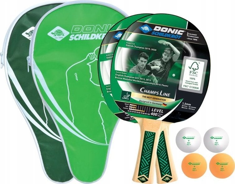 Donic DS SET. CHAMPS Line 400 COVER Set,