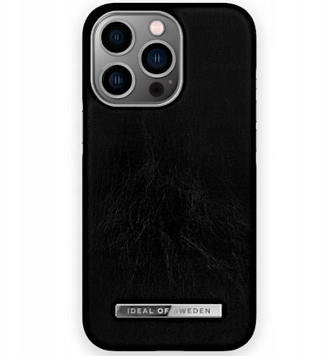 iDeal Of Sweden Etui Do Apple iPhone 13 Pro Glossy Black Silver czarny Case one size