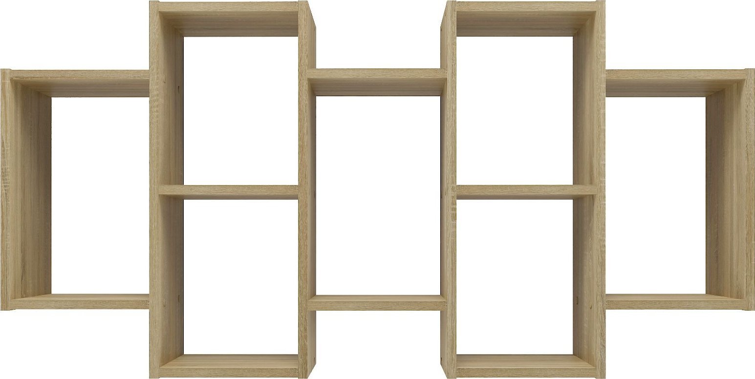 Elior Skandynawski regał wiszący w kolorze dąb sonoma - Obilos