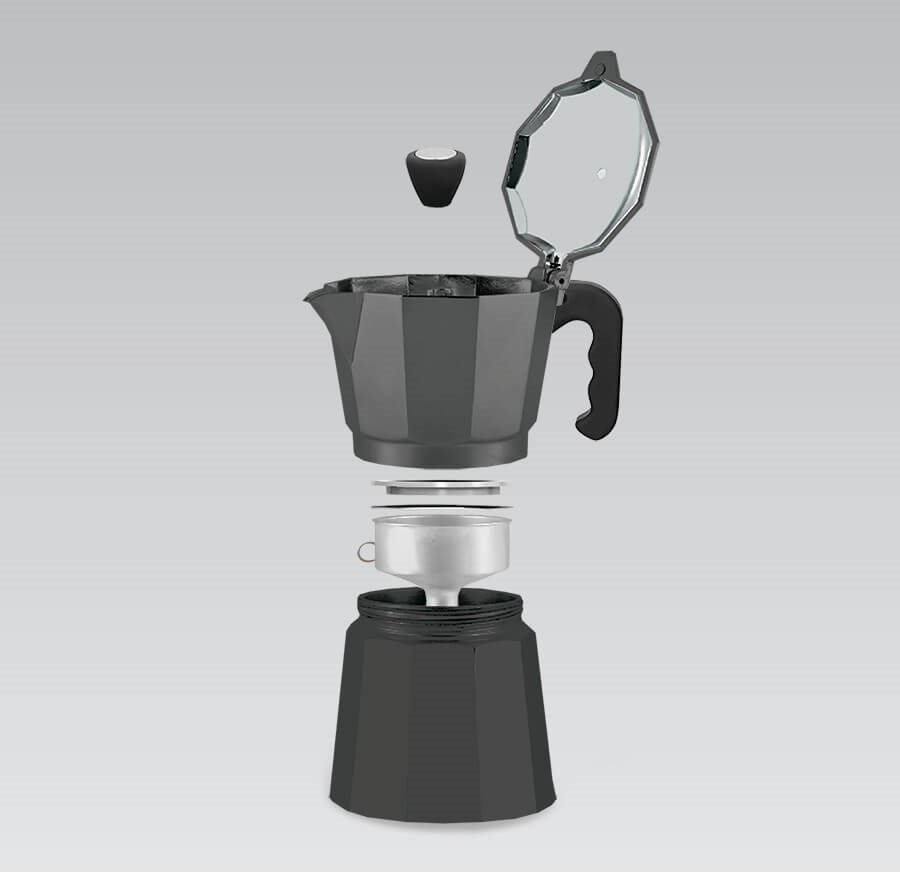 Kawiarka Maestro Kawiarka na 6 filiżanek MR-1666-6-BLACK MAESTRO