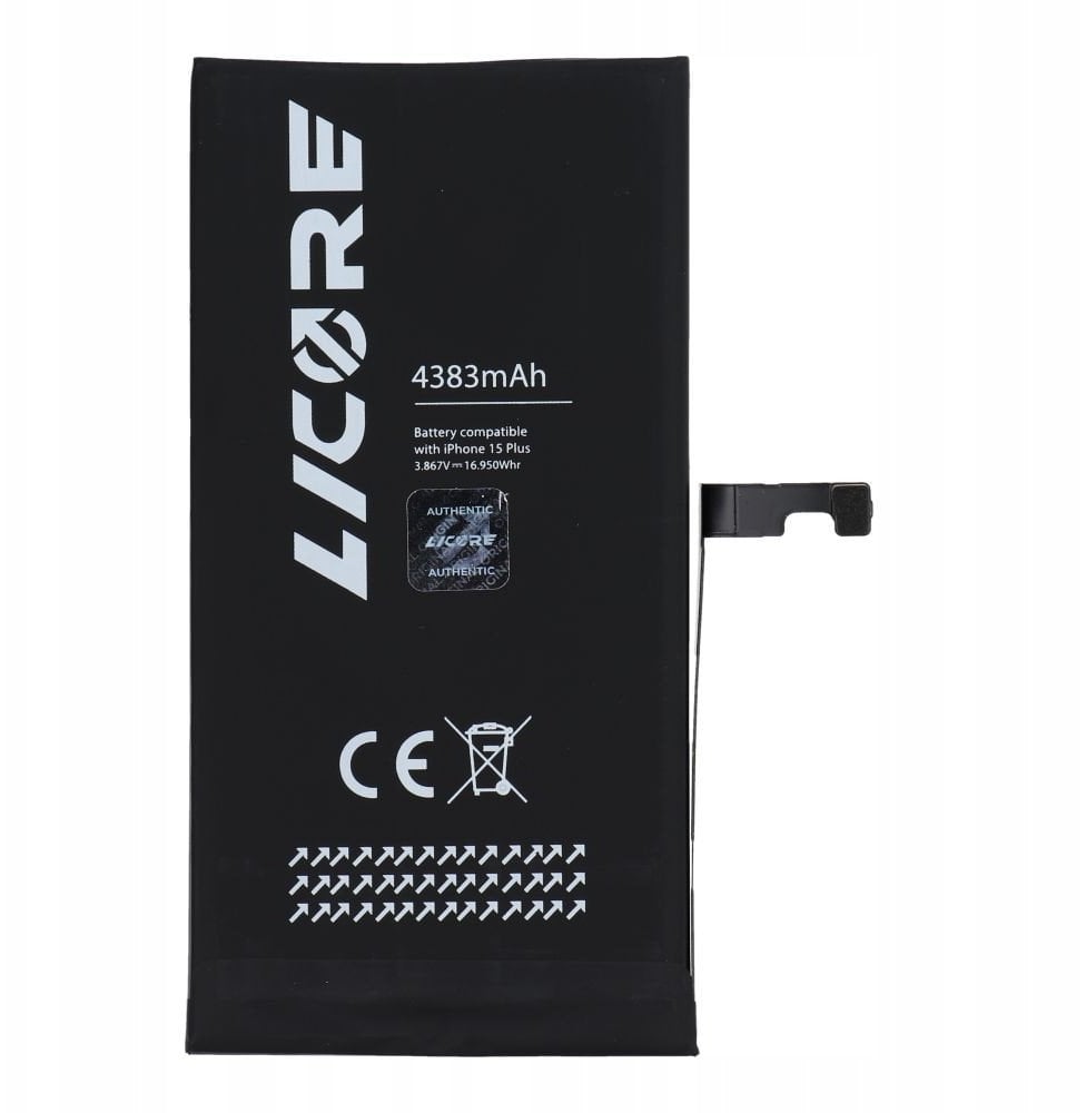 LICORE bateria do IPHONE 15 Plus 4383 mAh