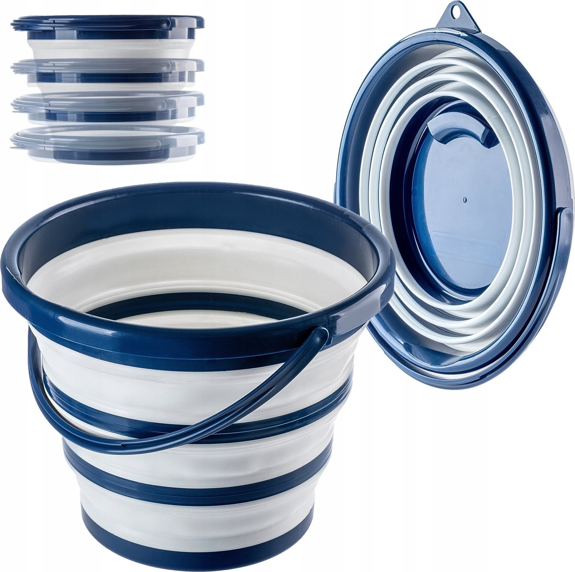 Kadax KADAX Wiadro Silikonowe Wiaderko Składane 10L