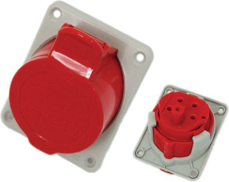 Tarel Wtyczka izolacyjna odbiornikowa 16A 400V 3P+Z IP44 zaciski gwintowe (114)