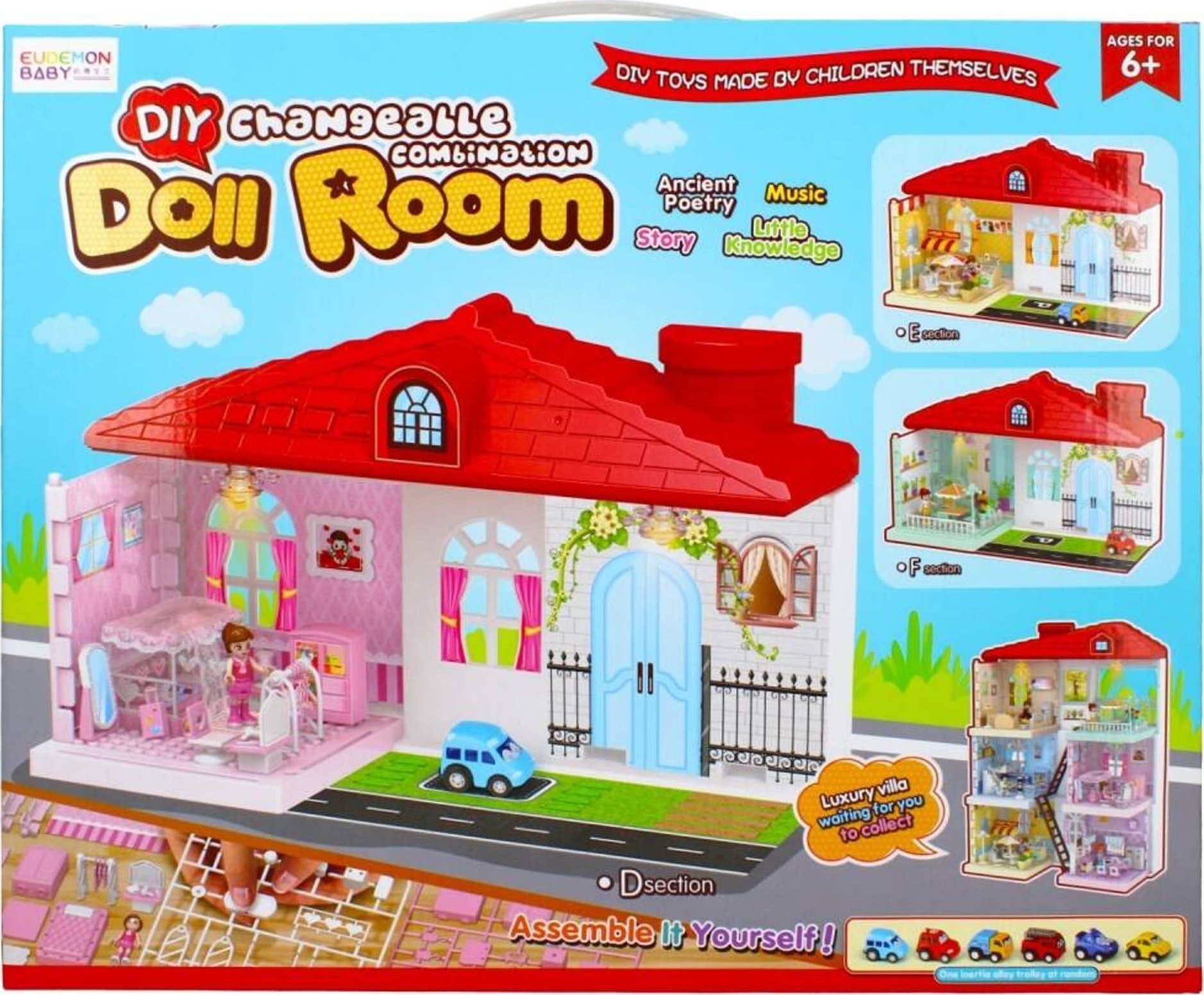 Mega Creative KLOCKI KONSTR DOM B/O 44X36X9 MC PUD 10/20