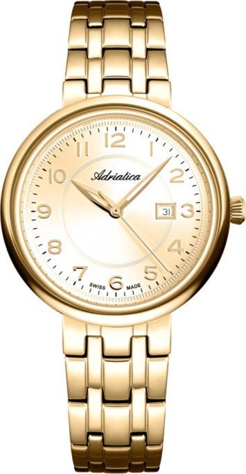 Zegarek damski Adriatica A3832.1121Q złoty