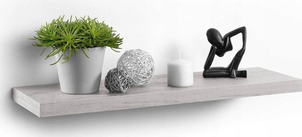 Homea Półka wisząca na ścianę z MDF, dł. 75 cm