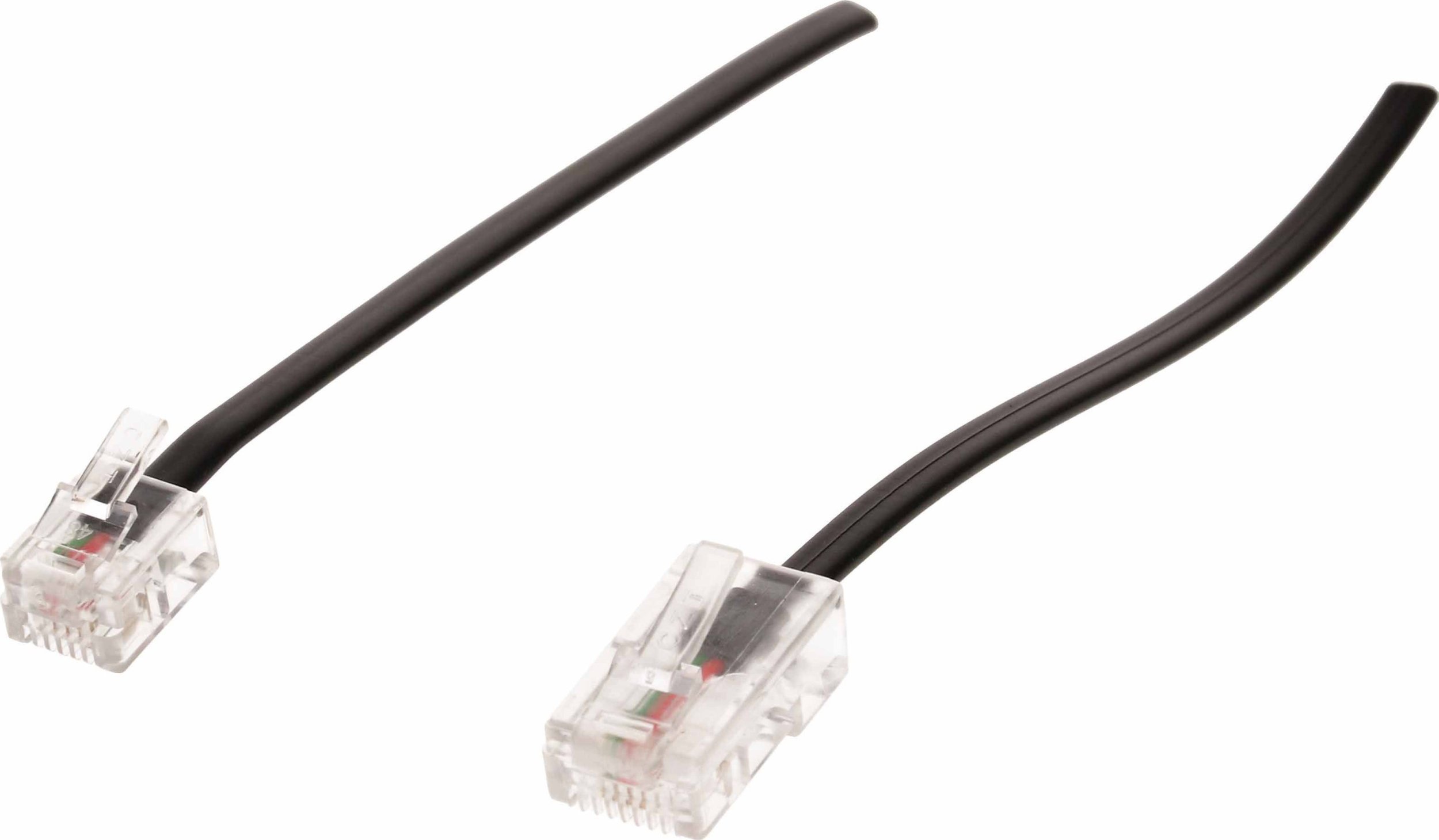 Schwaiger Schwaiger 6.0m RJ-11 - RJ-45 6 m Czarny