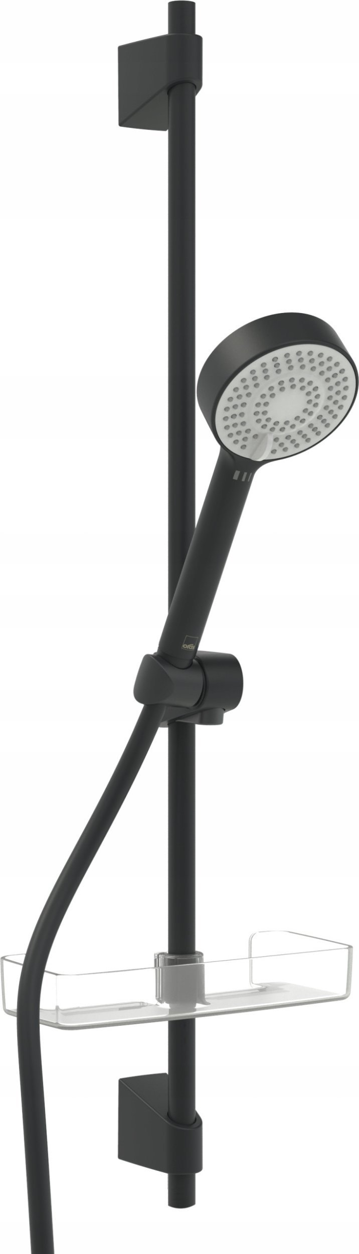 SHOWER SET 544-33 APOLLO BLACK MATT