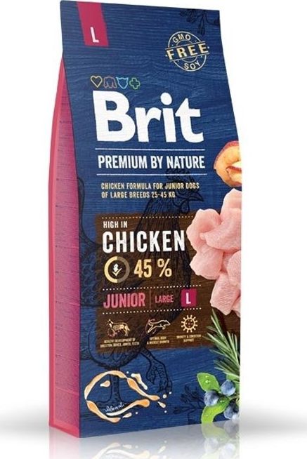 Brit Premium By Nature Junior L Large 3kg