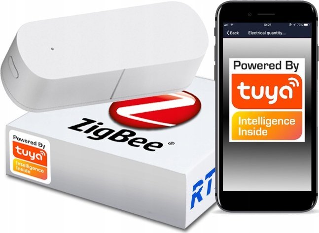 Czujnik sensor wibracji drgania udaru ZigBee TUYA