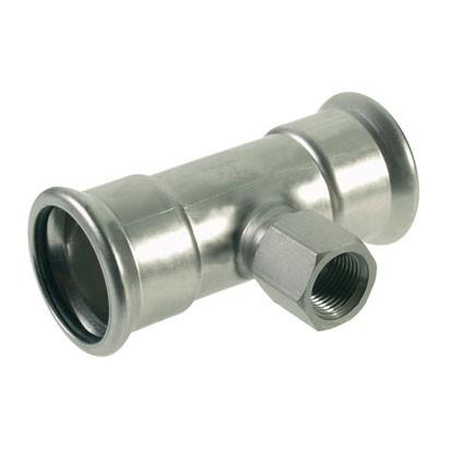 KAN-therm Trójnik z GW 54x54mm x 1" inox - 6198621